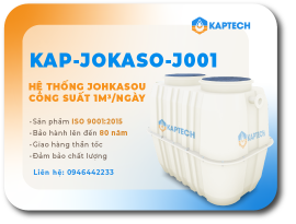 Hệ thống xử lý nước thải JOKASO công suất 1m3/ngày  