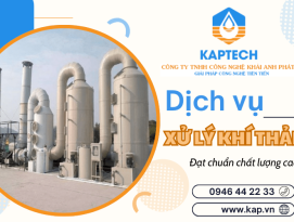 Dịch vụ xử lý khí thải đạt chuẩn - Giải pháp xanh cho doanh nghiệp